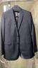 布克兄弟（BrooksBrothers）【100%綿羊毛】男士新款經(jīng)典缺角領(lǐng)西服修身純色西裝外套 0004-黑色 42 42RG 曬單實(shí)拍圖