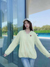 SCOTT GOOSE防曬衣女款2025新款夏季防紫外線(xiàn)輕薄寬松防曬服冰絲涼感透氣外套 蘋(píng)果綠 XL 曬單實(shí)拍圖