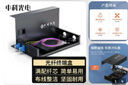 中科光電 LC接口 光纖終端盒 光纖熔接盒 光纖配線架 光纜接續(xù)盒 接線熔纖盒 滿配尾纖法蘭盤 4芯光纖盒ZK-GXH-4LC- SM萬兆單模9/125 曬單實(shí)拍圖