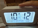 康巴絲多功能電子鬧鐘學(xué)生專用起床神器電子時鐘 學(xué)生兒童鬧鐘開學(xué)升學(xué)季必備 801 白色 曬單實拍圖