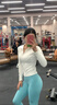 曲線主義修身保暖外套女款收腰開衫秋季2025新款穿搭上衣運動塑身上衣 奶油白 均碼 曬單實拍圖