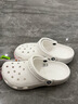 卡駱馳（crocs）經(jīng)典Clog男女沙灘洞洞鞋涼拖鞋10001 10001-5BO  39 （39-40）  曬單實拍圖
