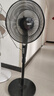 美的（Midea）電風(fēng)扇家用風(fēng)扇 落地扇 立式輕音節(jié)能強(qiáng)風(fēng)電扇 宿舍降溫循環(huán)柔風(fēng)自然風(fēng)桌面小風(fēng)扇 【7葉低噪】SAF35MA 曬單實(shí)拍圖