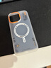 藍(lán)妮子 適用蘋(píng)果16/pro手機(jī)殼iphone16promax保護(hù)套磁吸充電15promax全包防摔蘋(píng)果13/14pro男款女生潮牌 【白色】M1橙色鏡頭框磁吸殼 蘋(píng)果16ProMax 曬單實(shí)拍圖