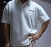 MMOPTOP短袖POLO衫男士夏季字母印花翻領(lǐng)高級(jí)感重磅T恤寬松MP01白色XL 曬單實(shí)拍圖
