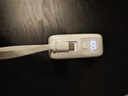 沃品（WOPOW）【3c認(rèn)證可上飛機(jī)】三合一充電寶自帶線帶插頭 雙向快充小巧便攜迷你移動(dòng)電源適用蘋(píng)果16華為小米 曬單實(shí)拍圖