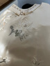 一城風(fēng)絮丨夢清枝丨繡花復(fù)古民國風(fēng)倒大袖全開襟立領(lǐng)旗袍日常 米色定位繡花 L 曬單實(shí)拍圖
