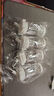倉鼠金絲熊兔子飲水器荷蘭豬滾珠防漏水自動喂水瓶小鼠真空飲水器 80ml鋼管【白色】 2個顏色隨機 曬單實拍圖