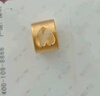 周大生黃金字母轉(zhuǎn)運珠足金手鏈?zhǔn)掷K項鏈吊墜情侶七夕情人節(jié)禮物送女友 足金字母轉(zhuǎn)運珠-默認(rèn)配紅皮繩 L字母-0.64g 曬單實拍圖
