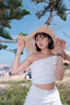 小野七天法式小眾高級(jí)清冷感海邊度假連衣裙女白色斜肩露腰氛圍感超仙長(zhǎng)裙 白色 M 曬單實(shí)拍圖