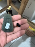 珪寶和田玉觀音吊墜男款玉墜青黃口合十菩薩玉佩玉石項(xiàng)鏈玉器掛件 曬單實(shí)拍圖