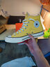 匡威（Converse）官方 1970S男女運動(dòng)休閑板鞋落葉黃黃色A10526C A10526C 42.5 曬單實(shí)拍圖