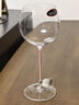 醴鐸RIEDEL【圣誕禮物】奧地利璀璨手工水晶紅酒杯勃艮第波爾多葡萄酒高腳杯 粉桿波爾多杯625ml【2支禮盒裝】 曬單實(shí)拍圖