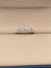 謝瑞麟（TSL） 18K金鉆石戒指排戒女求婚結(jié)婚訂婚白金鉆戒63234七夕禮物 15號圈口(15顆鉆石，共約10分) 曬單實拍圖