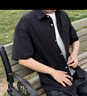 回力襯衫男士夏季短袖薄款襯衣男透氣工裝上衣男寬松開(kāi)衫外套男裝2001 曬單實(shí)拍圖