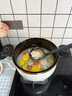 伊之?，m瑯搪瓷微壓湯鍋家用無涂層燉煮湯鍋不粘雙耳燉鍋燃?xì)怆姶艩t通用 月光白 2-6人用 26.5cm 7L 曬單實(shí)拍圖