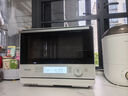 東芝（TOSHIBA）【國(guó)家補(bǔ)貼20%】水波爐小小茶迷你微蒸烤一體機(jī)家用微波爐小型mini蒸烤箱白色20L ER-T210ACNW 曬單實(shí)拍圖