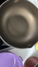 Fofana德國有鈦無涂層不粘鍋平底鍋炒鍋炒菜鍋燃?xì)庠铍姶艩t通用平底鍋 推薦【防燒黑套裝】鈦上鈦 28cm 曬單實(shí)拍圖