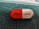 水月雨音樂膠囊PILL 藍(lán)牙耳機(jī)耳夾式AI降噪藍(lán)牙6.0真無線開放式不入耳高音質(zhì)跑步運(yùn)動(dòng)通話音樂耳機(jī)防掉 紅色 曬單實(shí)拍圖