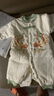 婧麒（JOYNCLEON）新生嬰兒120克夾棉衣服純棉秋冬裝加厚棉睡衣寶寶保暖國風(fēng)連體衣 錦鯉 59 曬單實(shí)拍圖