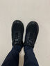 他她（TATA）2025夏季透氣舒適百搭休閑男鞋新款VNK01BM5 黑色 39 曬單實(shí)拍圖