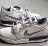 耐克（NIKE）Jordan官方耐克喬丹AJ312男子運(yùn)動(dòng)鞋秋季緩震低幫CD7069 124白/深藏青/淺灰/冷灰 43 曬單實(shí)拍圖