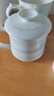 不拙羊脂玉個(gè)人專用泡茶辦公室會(huì)議茶杯陶瓷馬克杯水杯墨彩自在辦公杯 曬單實(shí)拍圖