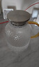 京東京造 涼水壺 高硼硅玻璃茶水分離耐熱耐高溫冷水壺泡茶杯大容量1.8L 曬單實拍圖