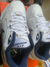 NIKE耐克男鞋AIR MONARCH IV新款厚底網(wǎng)面透氣休閑運(yùn)動(dòng)增高鞋老爹鞋 白/金屬銀 415445-102 40 曬單實(shí)拍圖