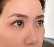 NOVO防水防汗持久眉筆眉粉眉刷三合一 01#深棕色+03#自然棕 曬單實(shí)拍圖