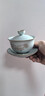 青澹汝窯蓋碗功夫茶具冰裂天青色景德鎮(zhèn)陶瓷禮品純手工拈花手禪緣 拈花手禪緣蓋碗 曬單實拍圖