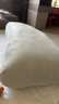 MUJI可多種用途的柔軟靠墊 床頭靠枕 長方型/50*80*14cm/淡綠色 曬單實(shí)拍圖