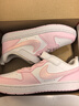 NIKE 耐克男女童休閑板鞋COURT BOROUGH魔術(shù)貼易穿脫兒童運(yùn)動(dòng)童鞋低幫 DV5457-105 35 【建議腳長(zhǎng)22cm】 曬單實(shí)拍圖