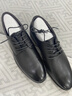 日泰（RITAI）皮鞋男真皮頭層牛皮商務(wù)正裝鞋軟皮透氣德比鞋辦公室工作男鞋子 黑色 40 曬單實(shí)拍圖