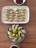 野人日記餃子魔芋燕麥雞胸肉蒸餃500g速食早餐半成品水餃代餐生鮮食品煎餃 魔芋蒸餃500g4袋 曬單實(shí)拍圖