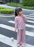 女童韓系穿搭春裝2025新款兒童洋氣炸街衛(wèi)衣套裝女大童春秋運(yùn)動服 粉色 150 曬單實(shí)拍圖