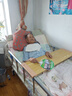 冠奇電動護理床老人家用多功能癱瘓病床全自動智能醫(yī)用床大小便翻身床 GQ-A021電起背中曲【速開便孔】 曬單實拍圖