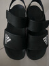 阿迪達(dá)斯（adidas）兒童涼鞋夏季男女大小童沙灘鞋 GW0344黑 5/37碼/235mm  曬單實(shí)拍圖