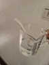 沉弗耐高溫玻璃杯子兒童牛奶杯帶手柄杯蓋稱量烘焙刻度量杯微波爐可用 250ml無蓋 曬單實拍圖