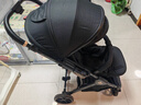 babyboat貝舟B5嬰兒車雙向輕便折疊高景觀新生寶寶可坐躺0-3歲遛娃手推車 5代 墨璟黑舒適款 曬單實拍圖