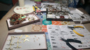 拼酷埃菲爾鐵塔3d立體金屬拼圖手工diy家居裝飾玩具生日禮物送女朋友 埃菲爾鐵塔（金色） 曬單實(shí)拍圖