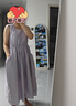 森馬（Semir）連衣裙女純色無袖長裙休閑溫柔2025夏收腰背心裙優(yōu)雅107425114050 曬單實拍圖