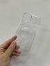佰卡朗適用iphone13手機磁吸殼蘋果13保護套支持Magsafe磁吸TPU軟邊防摔超薄高透PC背板保護殼男女款 大孔磁吸殼-透明-LKY不打印 蘋果13 曬單實拍圖