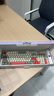 聯(lián)想（Lenovo）小新K2有線靜音鍵盤  RGB背光   95鍵電競(jìng)游戲鍵盤  辦公鍵盤 筆記本鍵盤 K2有線鍵盤復(fù)古灰 曬單實(shí)拍圖
