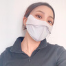 巴哈兔子防曬口罩女冰絲夏季紫外線(xiàn)透氣遮陽(yáng)全臉面罩紗護眼角 灰色透氣-短款 曬單實(shí)拍圖