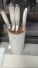 蘇泊爾SUPOR 刀具套裝99.9%抗菌鋒系列五件套菜刀剪刀水果刀 TK24001E 曬單實(shí)拍圖