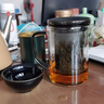 美斯尼 泡茶杯玻璃茶杯帶嘴泡茶壺茶水分離杯花茶杯功夫茶具 曬單實(shí)拍圖