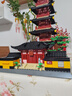 WANGE萬格積木中國古建筑模型榫卯成年人立體拼圖裝文創(chuàng)紀念品禮物擺件 江蘇蘇州寒山寺6235【1393片】 曬單實拍圖