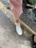 紅蜻蜓童鞋2025涼鞋夏季女童時(shí)尚沙灘軟底童鞋低幫羅馬鞋Q52BL052米色35 曬單實(shí)拍圖