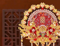 韞舜中式團(tuán)扇送新娘閨蜜結(jié)婚禮物出嫁秀禾服遮面喜扇重工雙面手工成品 紅花流蘇成品【楠木支架+禮盒袋】 曬單實(shí)拍圖